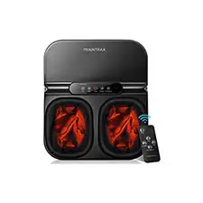 MOUNTRAX heated foot massager with shiatsu rollers