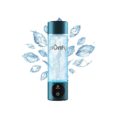 Piurify travel hydrogen water bottle (Amazon)