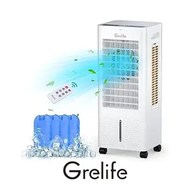 GreLife portable air conditioner with remote