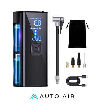 Auto Air portable tire inflator and electric air pump