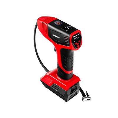 Bullseye Pro portable tire inflator with digital gauge