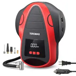 TEROMAS portable air compressor for car tires