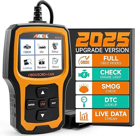 ANCEL AD410 Enhanced OBD2 Scanner